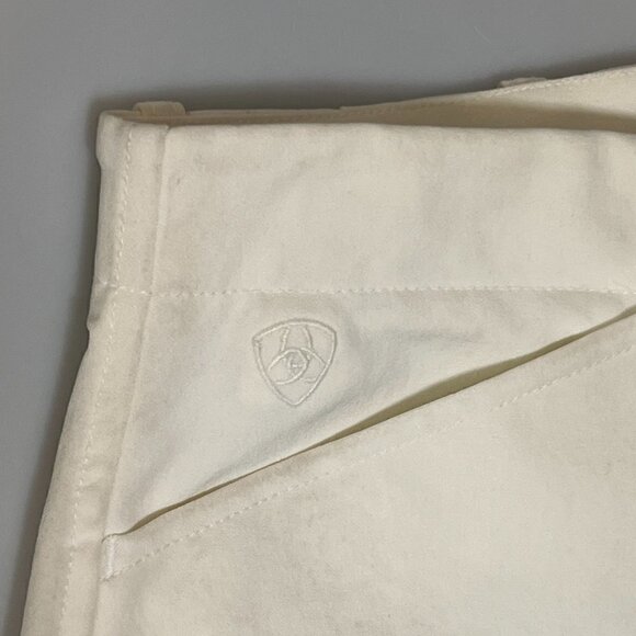 Vintage Ariat Breeches Riding Pants Cream Equestrian 32 - Picture 7 of 12